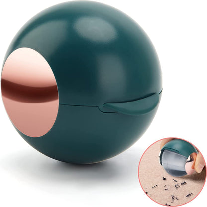 Portable lint roller ball