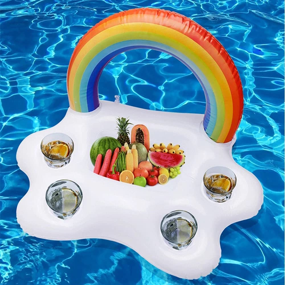 Colorful inflatable cooler