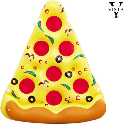 Pizza-themed pool toy